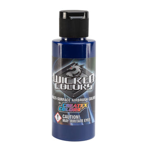Createx Wicked Detail Colors W061 Cobalt Blue Semi Opaque Acrylic Airbrush Paint 60ml