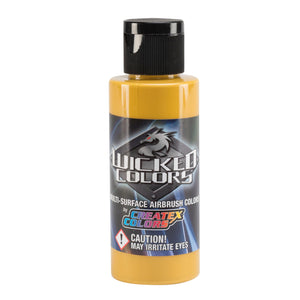Createx Wicked Detail Colors W067 Raw Sienna Semi Opaque Acrylic Airbrush Paint 60ml