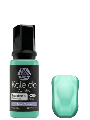 Kaleido ColorWorks Acrylic Airbrush Color K204 Mint Green Gloss Auto Colors 20ml