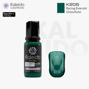 Kaleido ColorWorks K205 Racing Emerald Gloss Auto Colors 20ml brand layout image