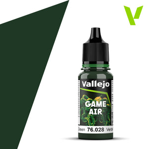 vallejo game air airbrush color dark green