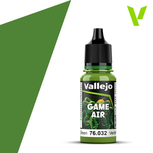 vallejo game air airbrush color scorpy green