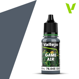 vallejo game air 76048 acrylic airbrush color sombre grey 17 ml