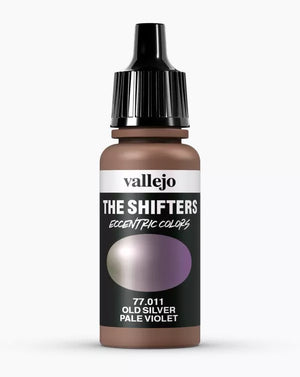 vallejo airbrush farbeflasche old silver pale violet 77011 17ml.
