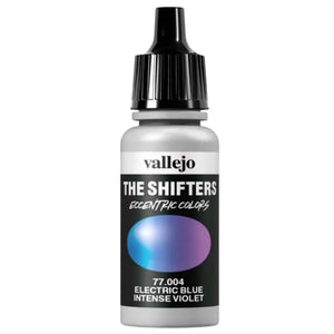 Vallejo The Shifters 77.004 Electric Blue Intense Violet Airbrush Farbe 17 ml Flasche