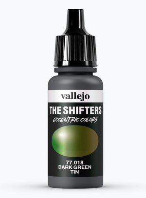 vallejo airbrush farbeflasche dark green tin 17ml.