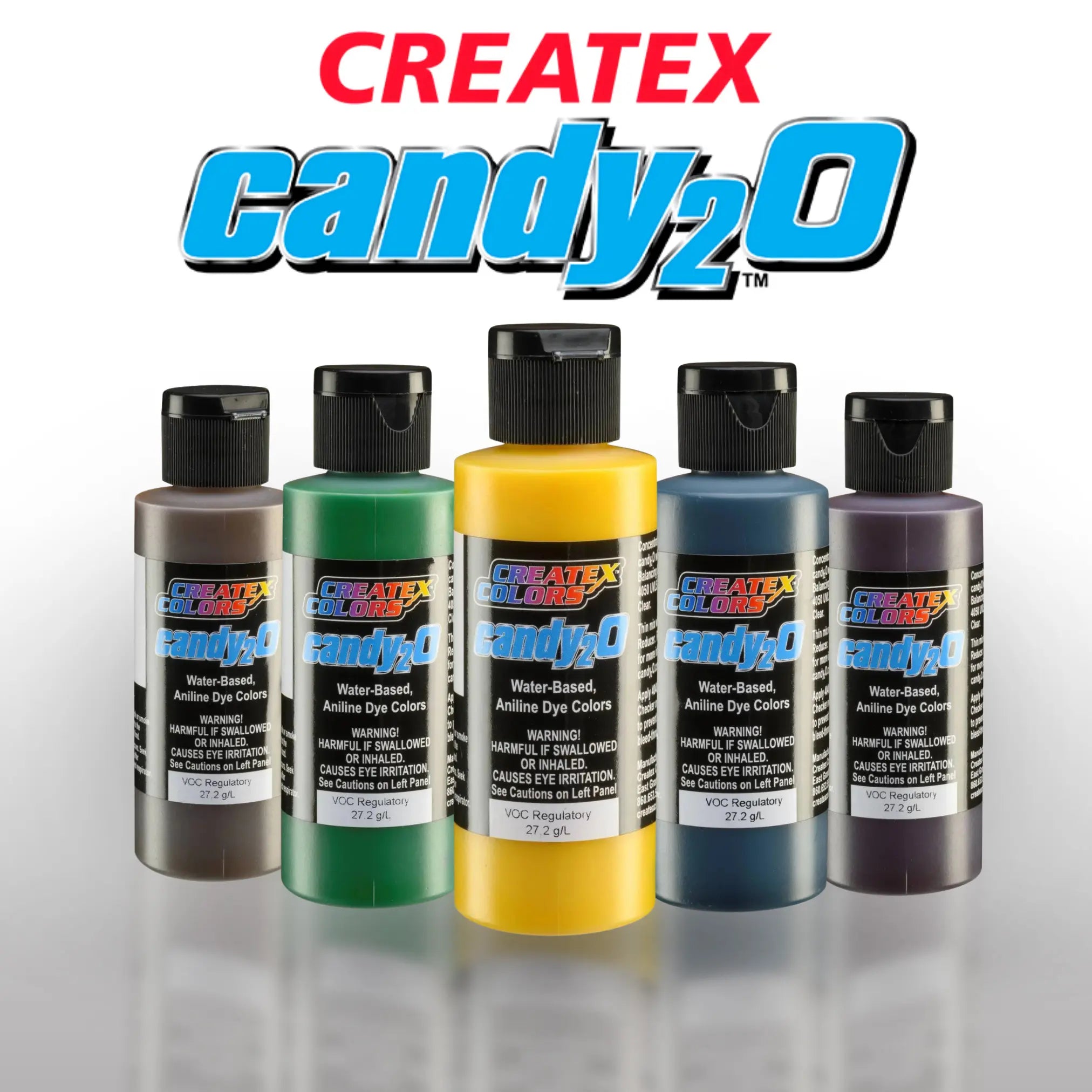 Createx Candy2O Airbrush Farben