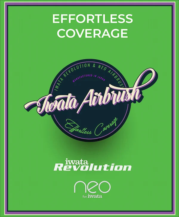 Iwata™ Effortless Coverage Airbrush Series