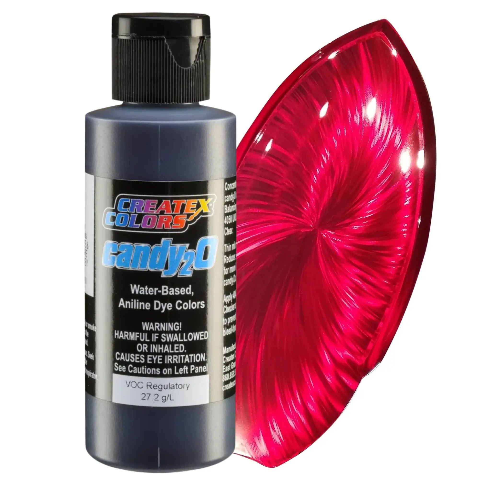Createx Candy2O Sunset Magenta – transparente Candy‑Airbrushfarbe Serie 4651, 60 ml (SKU 114651)