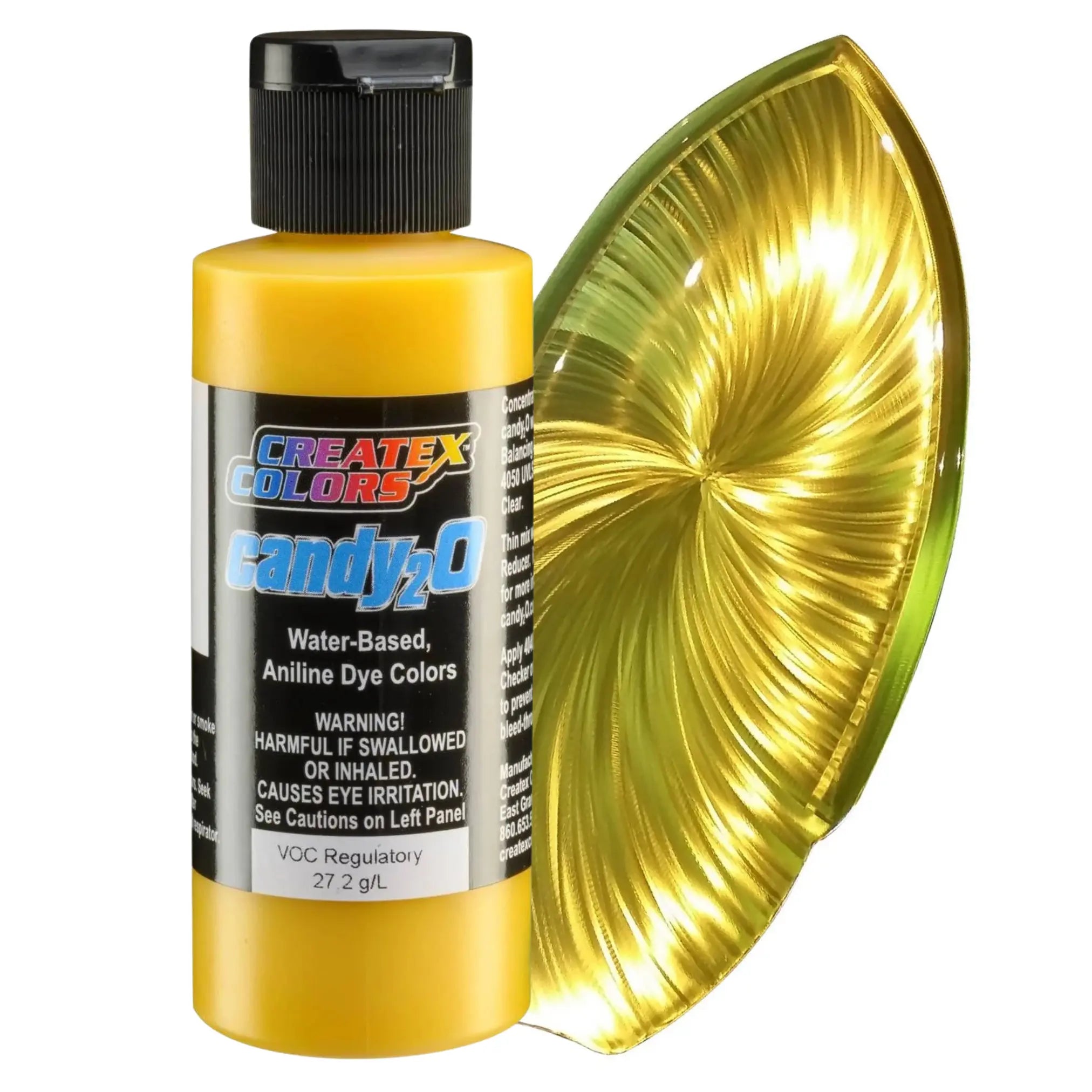 Createx Candy2O Lemon Yellow 4653 | 60 ml.