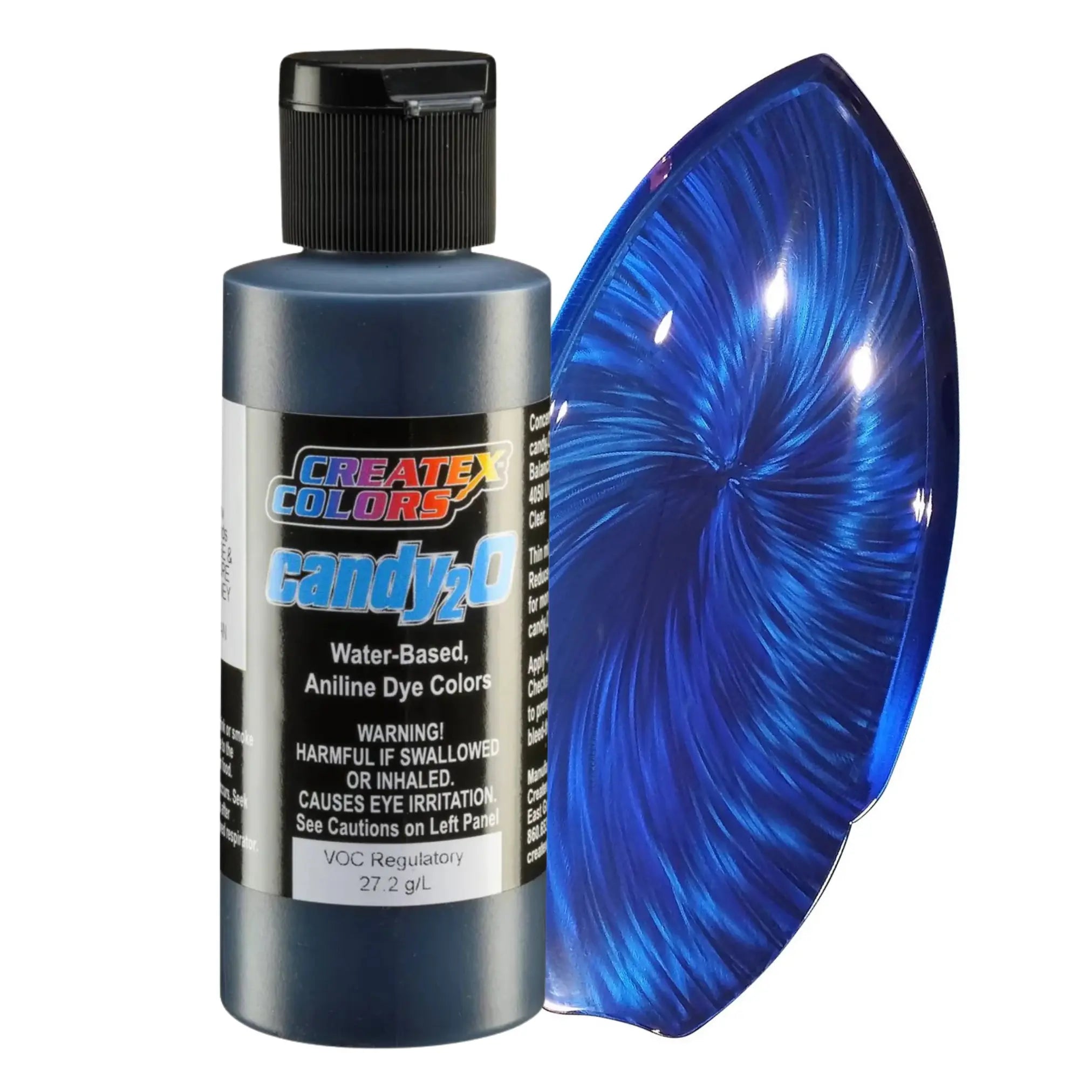 Createx Candy2O Ultra Violet – transparente Candy‑Airbrushfarbe Serie 4658, 60 ml (SKU 114658)