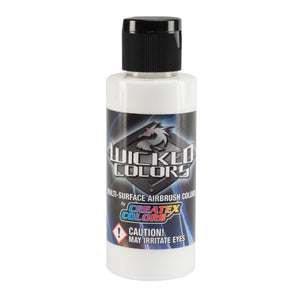 Createx Wicked Detail Colors W050 White Semi Opaque Acrylic Airbrush Paint 60ml