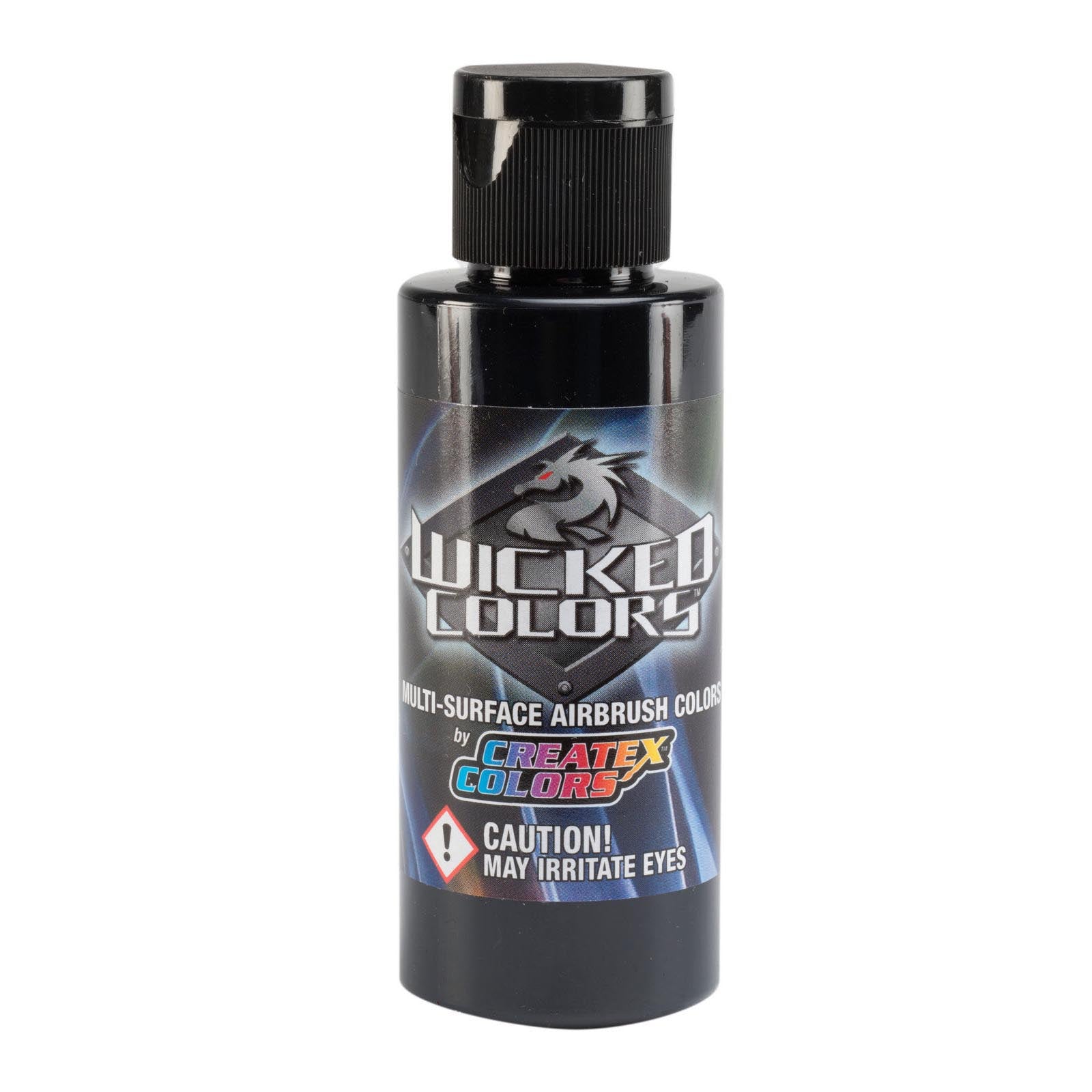 Createx Wicked Detail Colors W051 Black Semi Opaque Acrylic Airbrush Paint 60ml