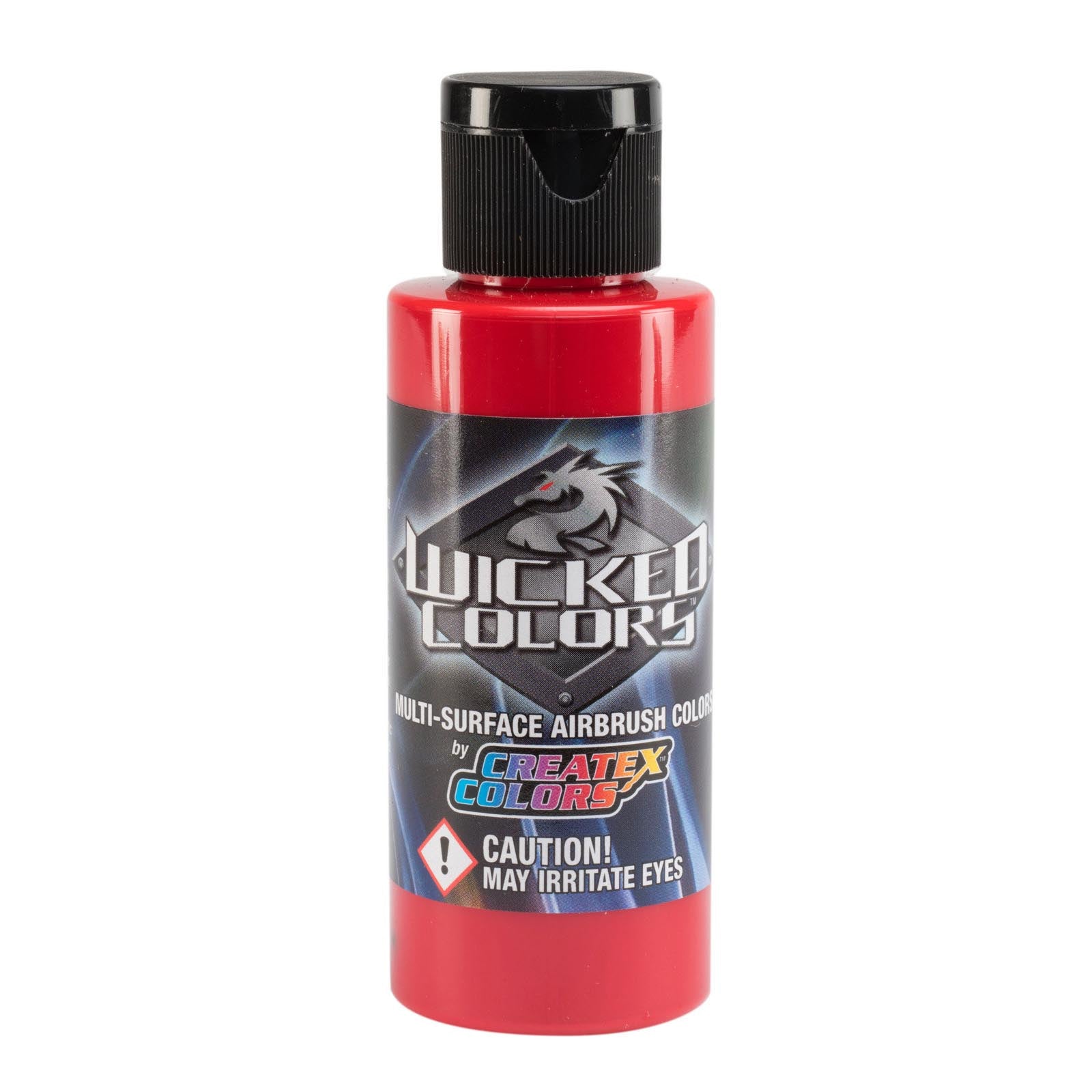 Createx Wicked Detail Colors W053 Scarlet Semi Opaque Acrylic Airbrush Paint 60ml