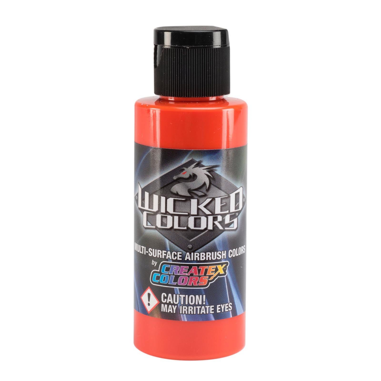 Createx Wicked Detail Colors W054 Orange Semi Opaque Acrylic Airbrush Paint 60ml