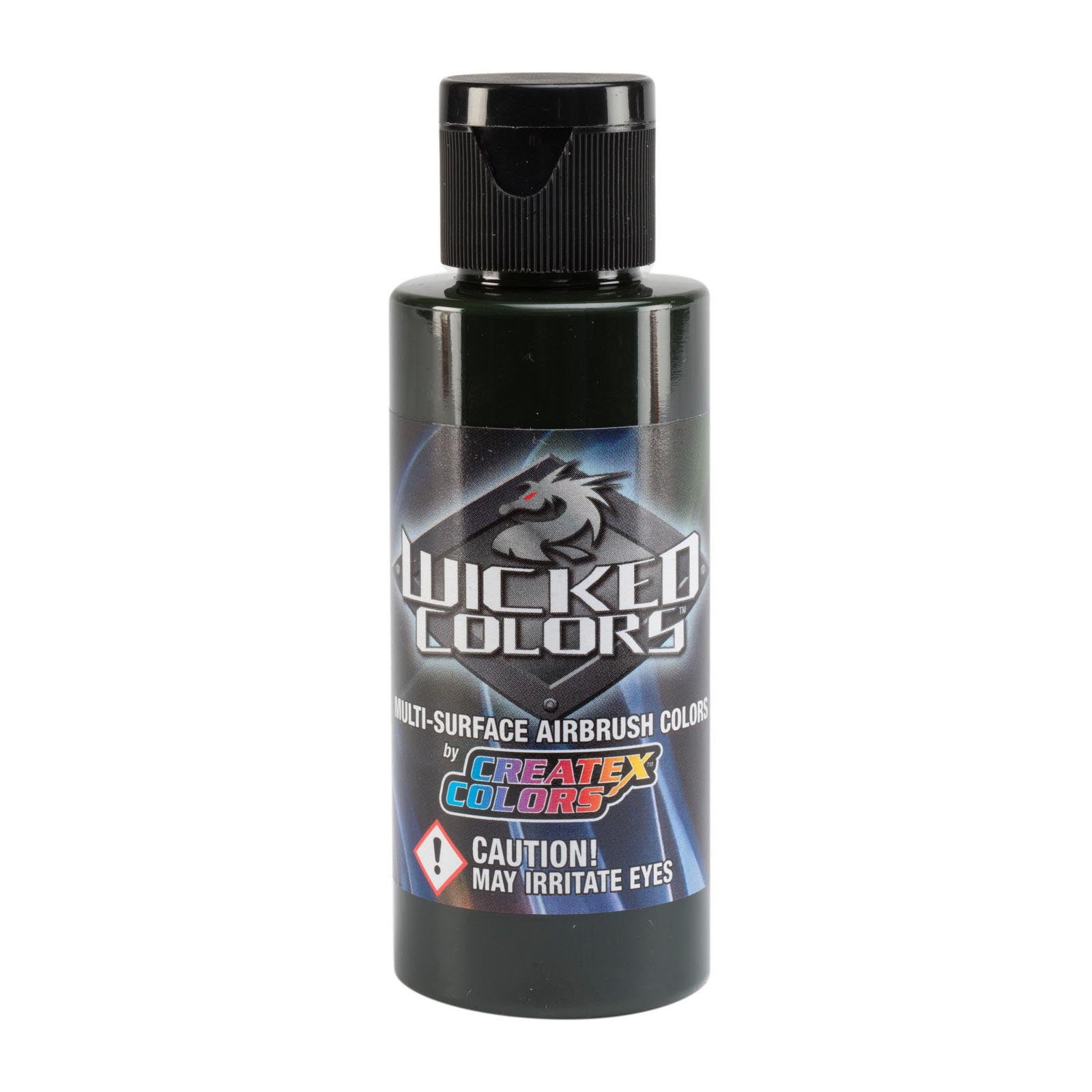Createx Wicked Detail Colors W059 Moss Green Semi Opaque Acrylic Airbrush Paint 60ml