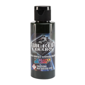 Createx Wicked Detail Colors W059 Moss Green Semi Opaque Acrylic Airbrush Paint 60ml