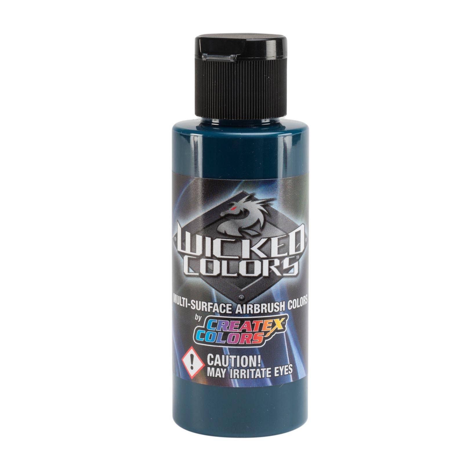 Createx Wicked Detail Colors W060 viridian Semi Opaque Acrylic Airbrush Paint 60ml