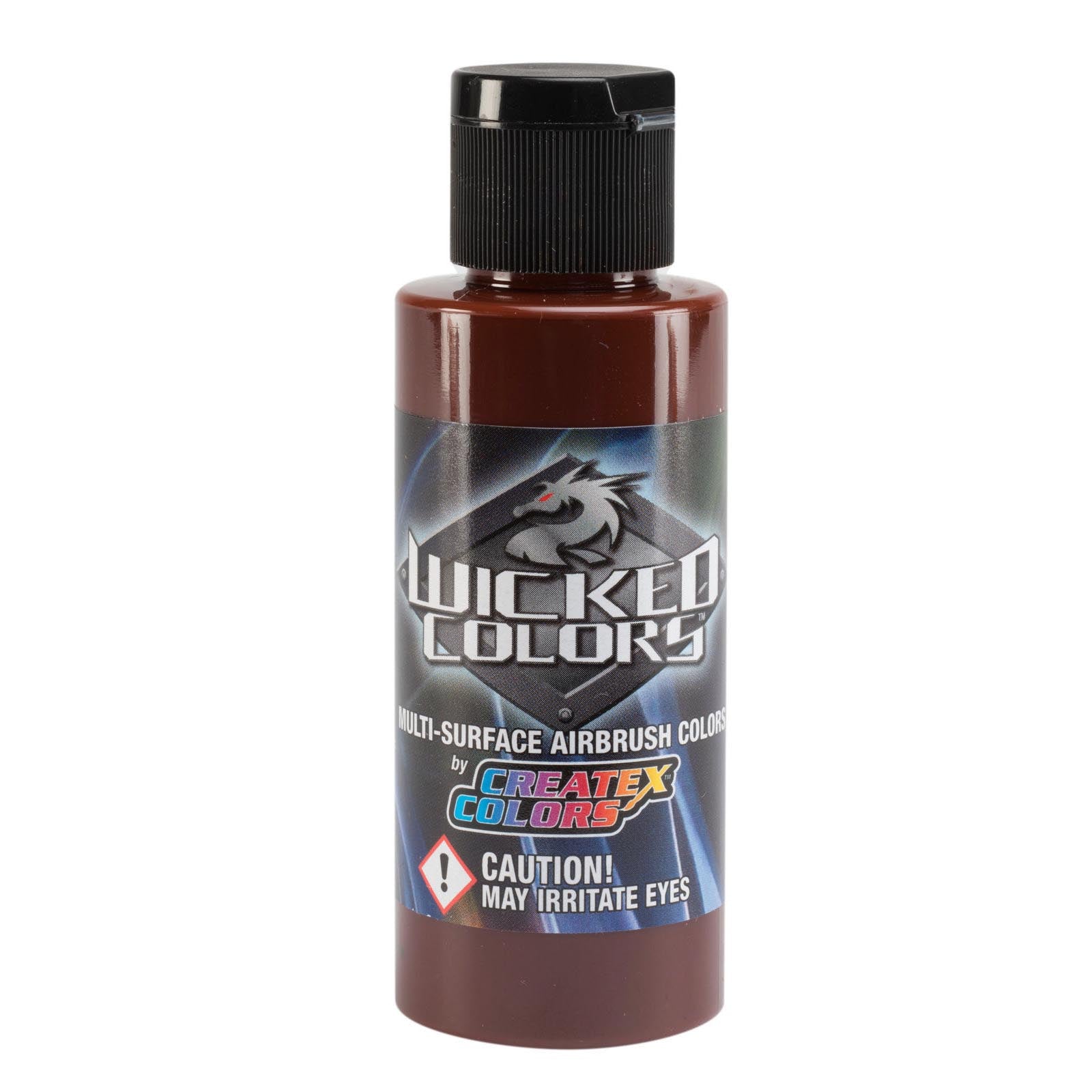Createx Wicked Detail Colors W074 Burnt Sienna Semi Opaque Acrylic Airbrush Paint 60ml