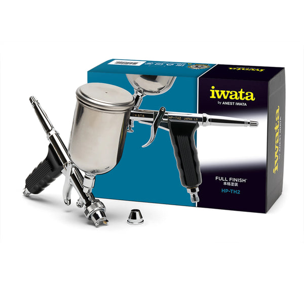 Iwata HP-TH2 Airbrush Mini-Spraygun mit Produktverpackung