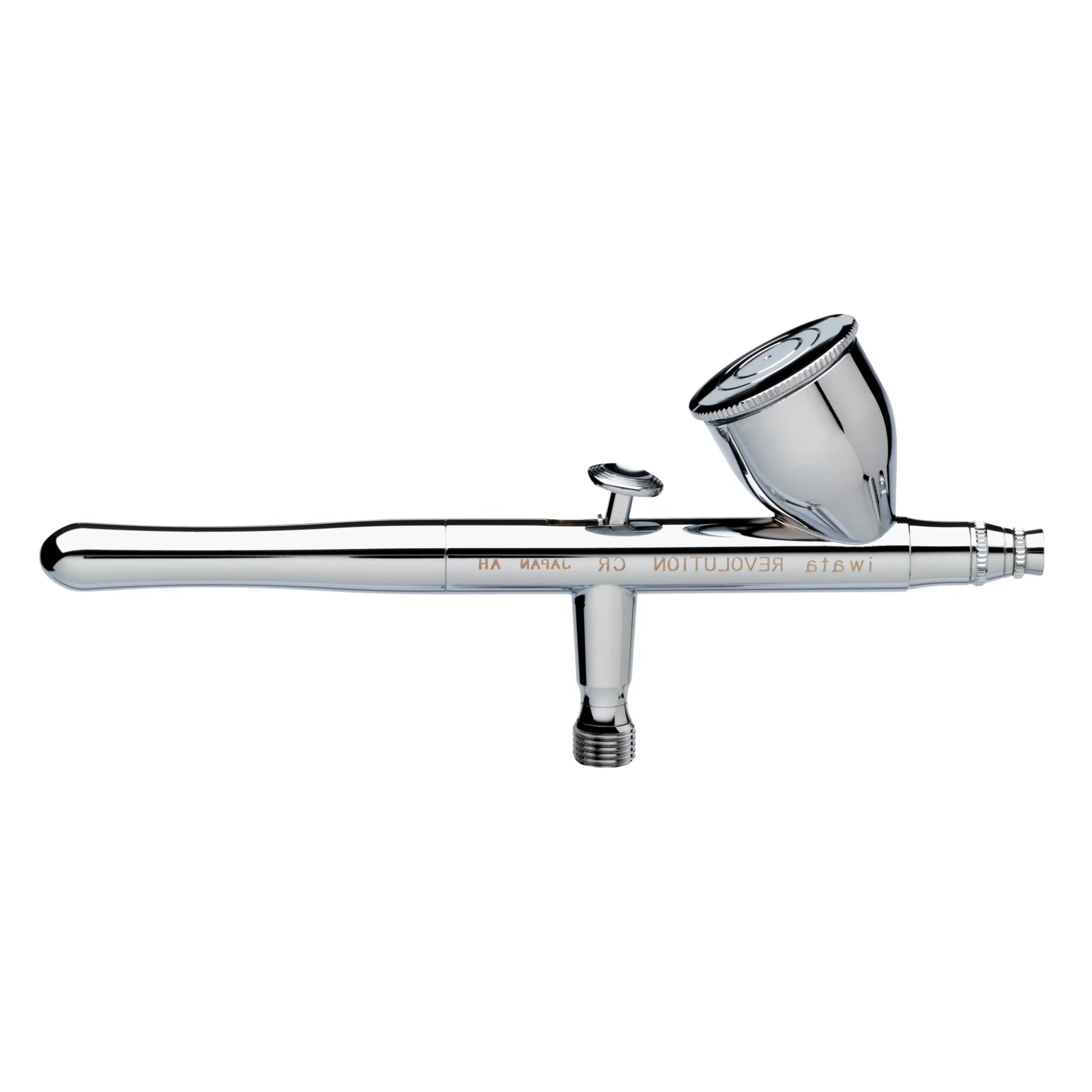 Iwata Revolution HP-CR Airbrush seitenansicht gespieglet
