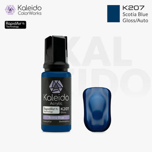Kaleido ColorWorks K207 Scotia Blue Gloss Auto Colors 20ml brand layout image