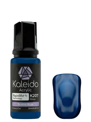 Kaleido ColorWorks Acrylic Airbrush Color K207 Scotia Blue Gloss Auto Colors 20ml