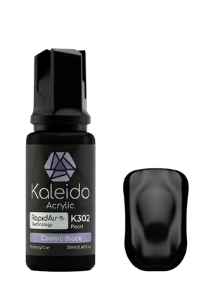 Kaleido ColorWorks Acrylic Airbrush Color K302 Cosmic Black Pearl Auto Colors 20ml
