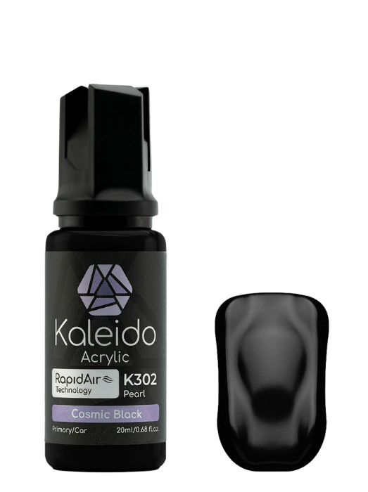 Kaleido ColorWorks Acrylic Airbrush Color K302 Cosmic Black Pearl Auto Colors 20ml