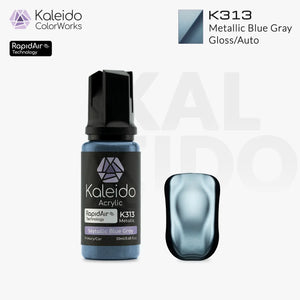 Kaleido ColorWorks K313 Metallic Blue Gray Auto Colors 20ml brand layout image