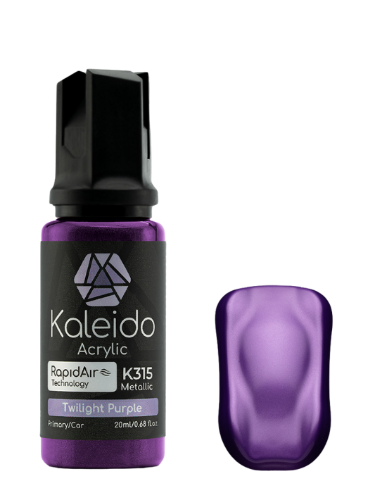 Kaleido ColorWorks Acrylic Airbrush Color K315 Twilight Purple Metallic Auto Colors 20ml
