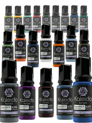 Kaleido ColorWorks Acrylic Airbrush Color Auto Colors Serie sortiment picture