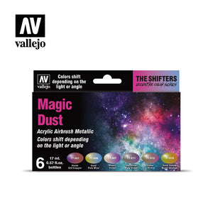 vallejo airbrush magic dust produkt verpackung mit branding logo