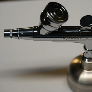 Sparmax sp35 airbrush front close up picture side Product view