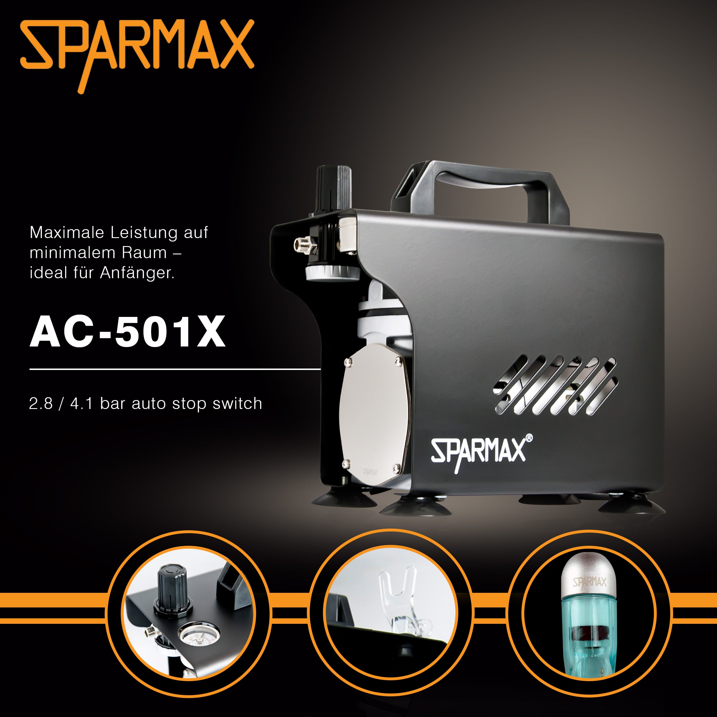 Sparmax AC-501X Air Compressor