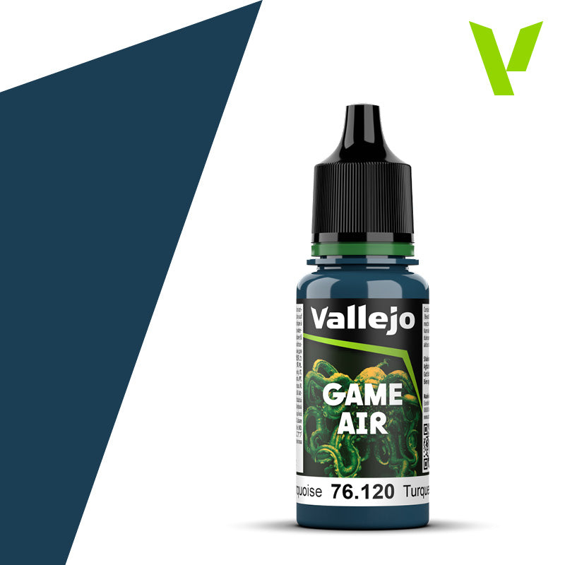 vallejo game air airbrush color abyssal turquoise