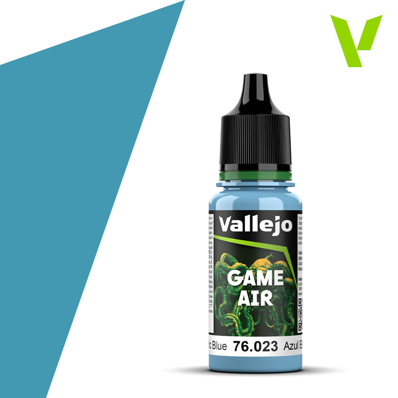 vallejo game air airbrush color electric blue