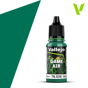 vallejo game air airbrush color jade green
