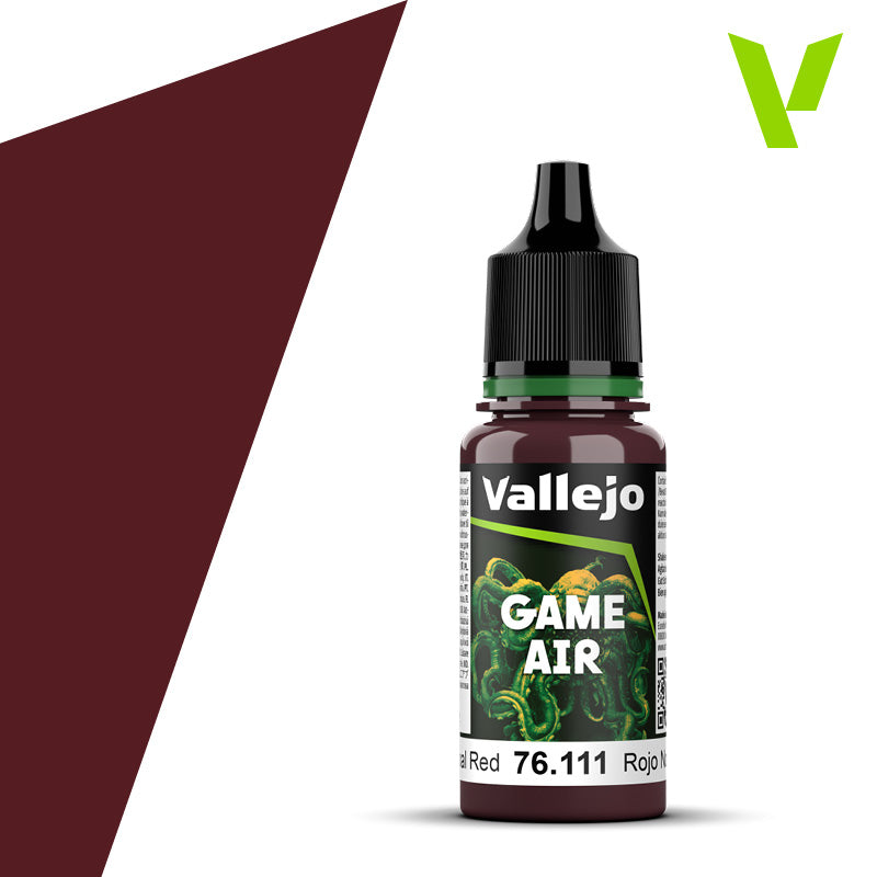 vallejo game air airbrush color nocturnal red
