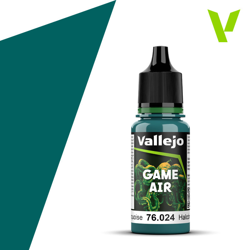 vallejo game air airbrush color turquoise