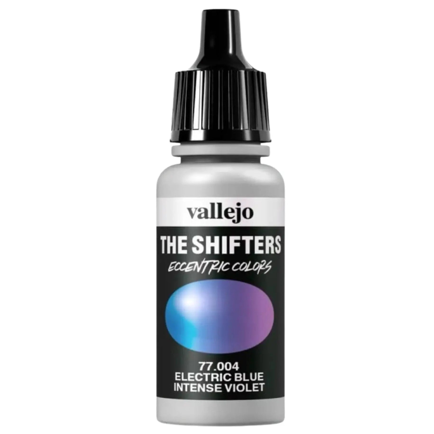 Vallejo The Shifters 77.004 Electric Blue Intense Violet Airbrush Farbe 17 ml Flasche