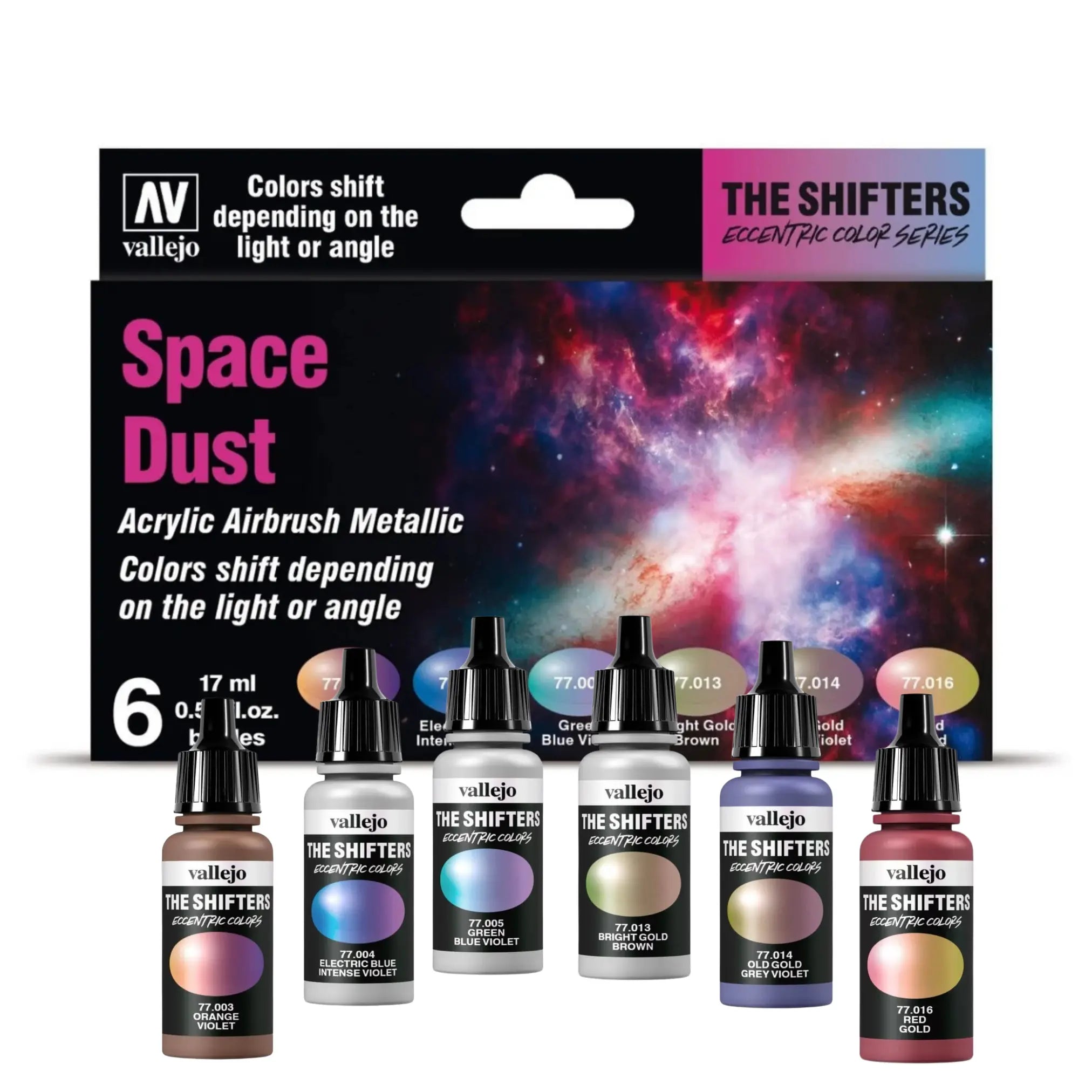 Vallejo Space Dust – The Shifters Set | 6 Farben